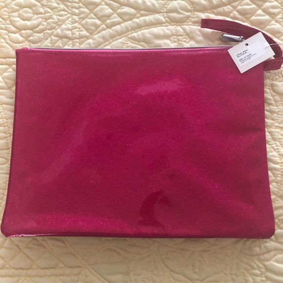 Charming Charlie makeup swimsuit clutch bag NWT - Picture 2 of 4
